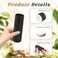 Mirrline 8 Pcs 60g2oz Paperboard Lip Balm Tubes Refillable Cardboard Tubes Solid Empty Chapstick Container for Cosmetic Samples Deodorant Black