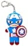 Lip Smacker Marvel Lip Balm Keychain Clear Glossy Fun Giftable Cruelty Free Captain America