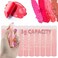 Milltrip 10pcs Empty Lip Balm Tube Lip Gloss Container DIY Lipstick Making Accessory for DIY Cosmetic 07 lipstick tube pink