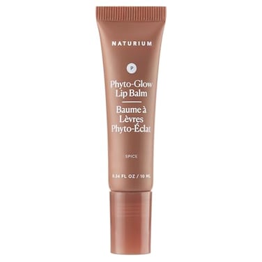 Naturium PhytoGlow Lip Balm Hydrating Lip Care with a Glossy Finish 034 oz Spice