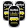 The VanMan Vanmans Handmade Peppermint Beeswax Lip Balm 3 Pack Peppermint Balm with Rosemary Almond and Coconut Oil Bee Balm with Vitamin E Ideal for Dry Lips