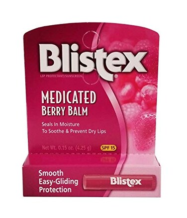 Blistex Medicated Lip Balm SPF 15 Berry 015 oz