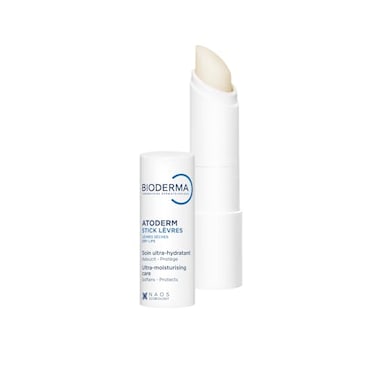Bioderma Atoderm Lip Stick Hydrating Soothing and Renewing Lip Stick for Dry Lips net wt014 oz