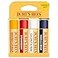 Burt's Bees Burts Bees Lip Balm Beeswax Strawberry Coconut and Pear and Vanilla Bean Pack With Responsibly Sourced Beeswax TintFree Natural Lip Treatment 4 Tubes 015 oz