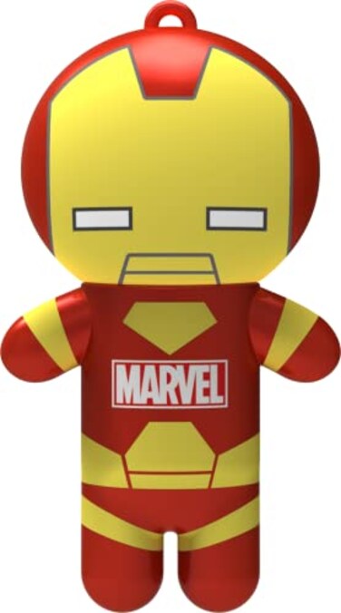Lip Smacker Marvel Lip Balm Keychain Clear Glossy Fun Giftable Cruelty Free Iron Man