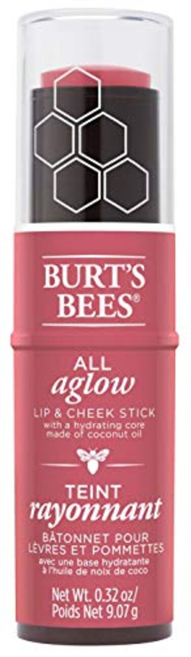 Burt's Bees Burts Bees 100 Natural All Aglow Lip Cheek Stick Peony Pool 1 Tube