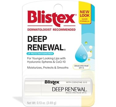 Blistex Deep Renewal Lip Protectant Sunscreen Balm 013 Ounces 369g Pack of 4