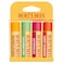 Burt's Bees Burts Bees Lip Balm Original Beeswax Cucumber Mint Watermelon Sweet Mandarin With Responsibly Sourced Beeswax TintFree Natural Origin Treatment 4 Tubes 015 oz