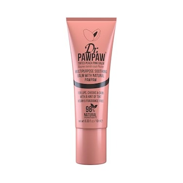 Dr. PAWPAW Dr PawPaw Multipurpose Soothing Tinted Balm Lip Balm for Lips Cheeks Eyes Tinted Lip Balm Lip Moisturizer with Pawpaw Peach Pink 033 oz