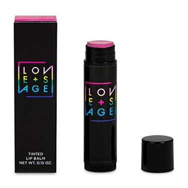 Love and Love Sage Beach Rose Lip Balm Pink tint