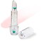 Blossom Lip Gloss Moisturizing pH Lip Balm Strawberry Scented Color Changing Crystal Lip Stain Tint Infused with Real Flowers 3g Turquoise