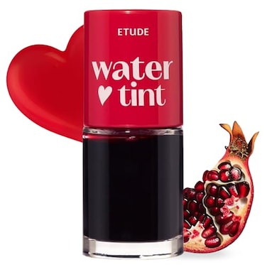 ETUDE Dear Darling Water Tint Pomegranate Ade Classic Korean Lip Stain Lip Tint for Hydrated Pink Lips SmudgeProof LongLasting Lip Cheek Makeup KBeauty Gift Stocking Stuffers