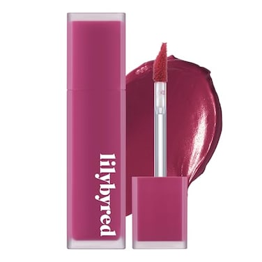lilybyred Mood Liar Velvet Tint Korean Moody Matte Lip Stain Creamy Velvet Texture Blurring SoftFocus Effect Highly Pigmented SmudgeProof LongLasting 014 oz 03 Merciless Grape