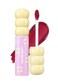 COLORGRAM Fruity Glass Tint 08 Lovely Raspberry Korean Long Lasting Waterproof Lip Stain Glossy Dewy Lip Gloss Highly Pigmented Raspberry Red Shade with Glowing effect 011 Oz