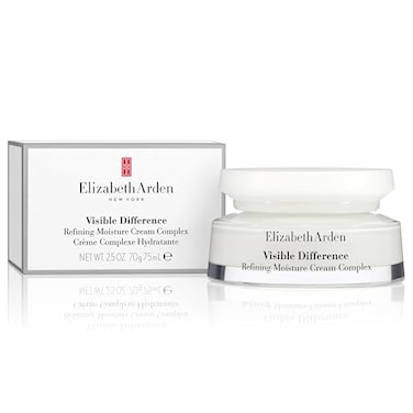 Elizabeth Arden Visible Difference Refining Moisture Cream Complex Daily Face Moisturizer Prevents Hydration Loss Dermatologist and 25 oz