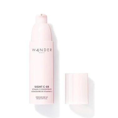 Wander Beauty Sight Cer Vitamin C Concentrate 20 Vitamin C Cream to Plump Brighten Hydrate Face Brightening Moisturizer with Vitamin E Kakadu Plum Niacinamide Hyaluronic Acid 101 oz