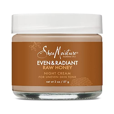 Shea Moisture SheaMoisture Even and Radiant Face Cream For Uneven Skin Tone and Dark Spots Night Cream With Raw Honey 2 oz