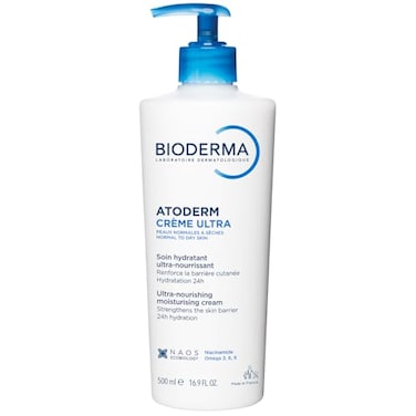 Bioderma Atoderm Cream Ultra Hydrating Body Moisturizer for Normal to Dry Sensitive Skin