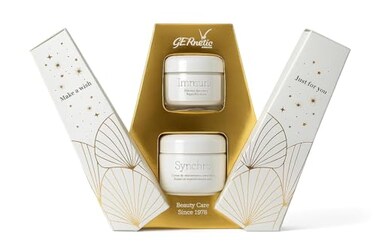 Gernetic International Gernetic Synchro Regulating Face Cream 50ml Immuno Restructuring Face Mask 30ml Hydrating Skincare Duo Set for All Skin Types