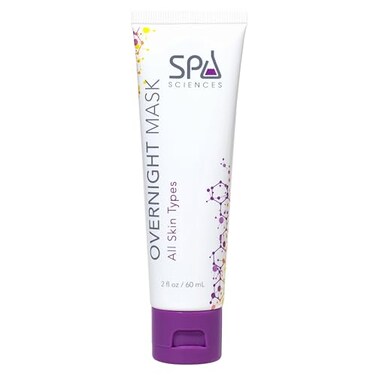 SPA SCIENCES Overnight Mask Made in the USA Hydrating Formula With Fruit Extracts Allatonin and Herbal Extracts Replenish Revive Soothe Vegan For All Skin Types 23oz
