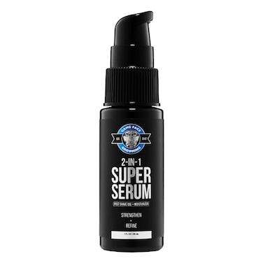 Game Face Grooming 2in1 Super Serum After Shave Gel Daily Moisturizer Skin Care For Men Reduce Redness Razor Burn Irritation Hydrate Skin Prevent Wrinkles