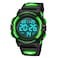 A ALPS Boys Digital Sport Watch with Alarm Waterproof Shockproof Rubber Band 315 Years