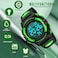 A ALPS Boys Digital Sport Watch with Alarm Waterproof Shockproof Rubber Band 315 Years