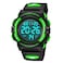 A ALPS Boys Digital Sport Watch with Alarm Waterproof Shockproof Rubber Band 315 Years