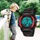 A ALPS Dress Watch L6606 05 Red Sizes Strap