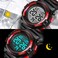 A ALPS Dress Watch L6606 05 Red Sizes Strap
