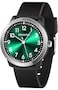 PROKING Kids Analog Watch for Girls 518 Years with Soft TPU Strap 5ATM Waterproof BlackGreen Face 1013