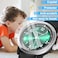 PROKING Kids Analog Watch for Girls 518 Years with Soft TPU Strap 5ATM Waterproof BlackGreen Face 1013
