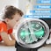 PROKING Kids Analog Watch for Girls 518 Years with Soft TPU Strap 5ATM Waterproof BlackGreen Face 1013