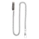 TREEWETO Pocket Watch Vest Chain 147 inch 375 cm Silver