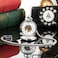 TREEWETO Pocket Watch Vest Chain 147 inch 375 cm Silver
