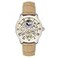 Thomas Earnshaw Mens 44mm Longitude Automatic Skeleton Chicory Brown Watch with Leather Strap ES80060D