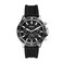 Fossil Bannon Multifunction Black Silicone Watch BQ2494