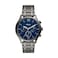 Fossil Fenmore Midsize Multifunction Smoke Stainless Steel Watch