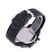 LsvtrUS Mens GT Racer Sport Watch Military Pilot Aviator Army Style Black Silicone Mens Watch
