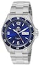 Orient Mens Mako II Japanese Automatic Sport Watch with Stainless Steel Strap Silver 203 Model FAA02002D