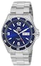 Orient Mens Mako II Japanese Automatic Sport Watch with Stainless Steel Strap Silver 203 Model FAA02002D