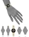 Anne Klein Womens Genuine Diamond Dial Mesh Bracelet Watch