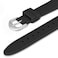 Bisley 38MM Women Watch Big Numeral Dial Easy to Read Black Silicone Strap Watch