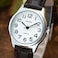 MANIFO Womens Classical Arabic Numerals Analog Quartz Wrist Watch 3 ATM Water Resistant Coffee
