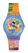 Swatch Gent Unisex Watch Casual Bioceramic Blue Quartz Waterproof Matisses Snail