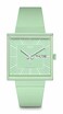 Swatch Square Bioceramic Unisex Watch Casual Bioceramic Green Quartz Waterproof What IfMint