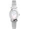 Timex Womens Cavatina 18mm Watch SilverTone Expansion Band Mother of Pearl Dial SilverTone Case