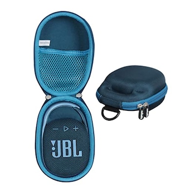 adada Adada Travel Case for JBL Clip 4JBL Clip 5 Portable Mini Bluetooth Speaker Dark Blue