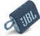 JBL GO 3 Waterproof Wireless Portable Bluetooth Speaker Blue Renewed