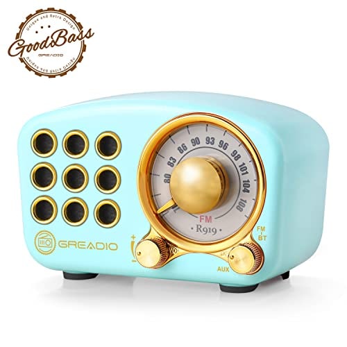 greadio Greadio Retro Bluetooth Speaker